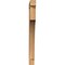 Ekena Millwork Westlake Block Smooth Bracket, Western Red Cedar, 3 1/2"W x 30"D x 42"H BKT04X30X42WTL05SWR - alternate 3